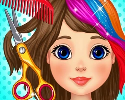 Long Hair Princess Salon - Games House7