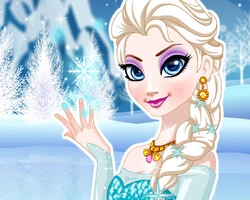 Elsa Halloween Tattoo - Games House2