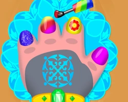 Christmas Nail Salon - Games House3