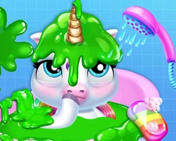 Unicorn Coloring Book Glitter - Games House3