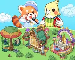 Picnic With Cat Family - Games House8